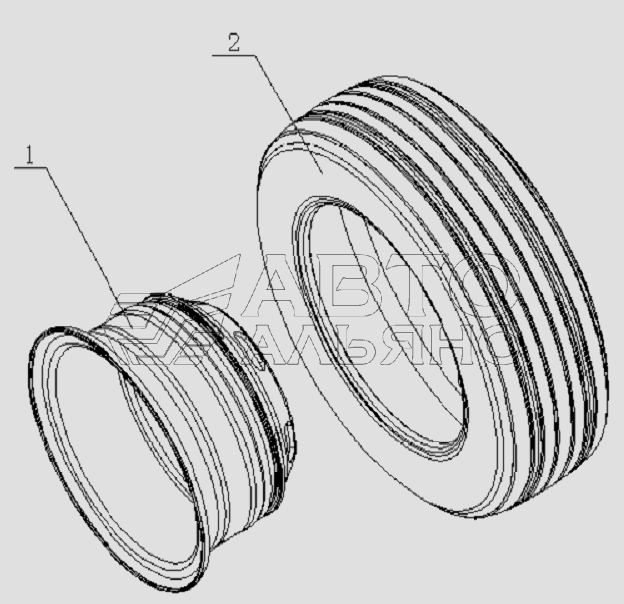 3101D4 Wheel assembly