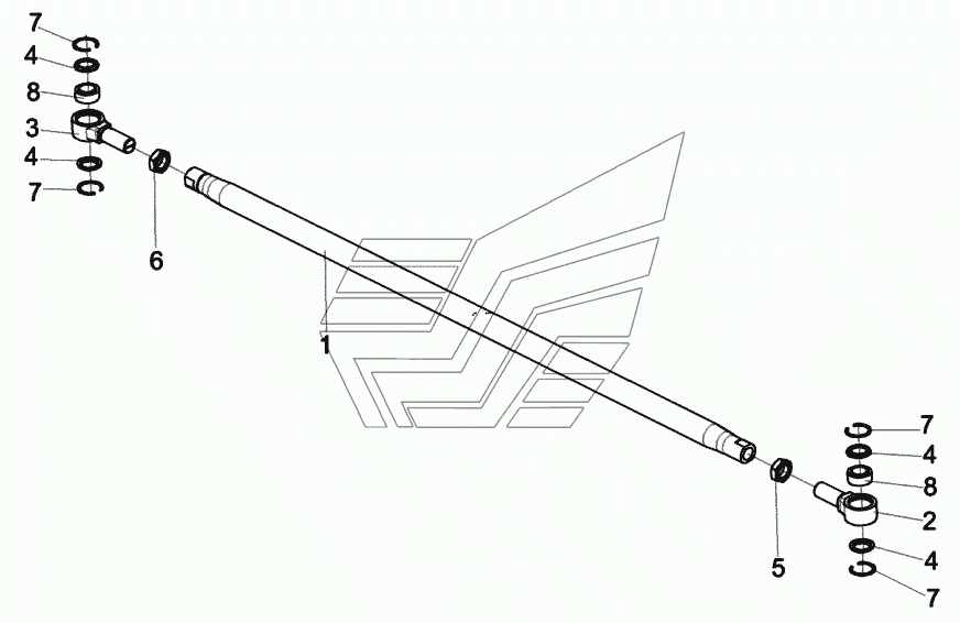 Тяга КСК-6025-0109060
