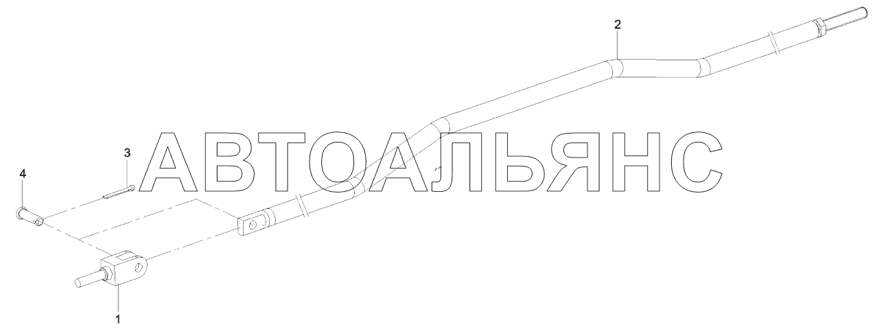 Сварной элемент, силовая штанга, шасси