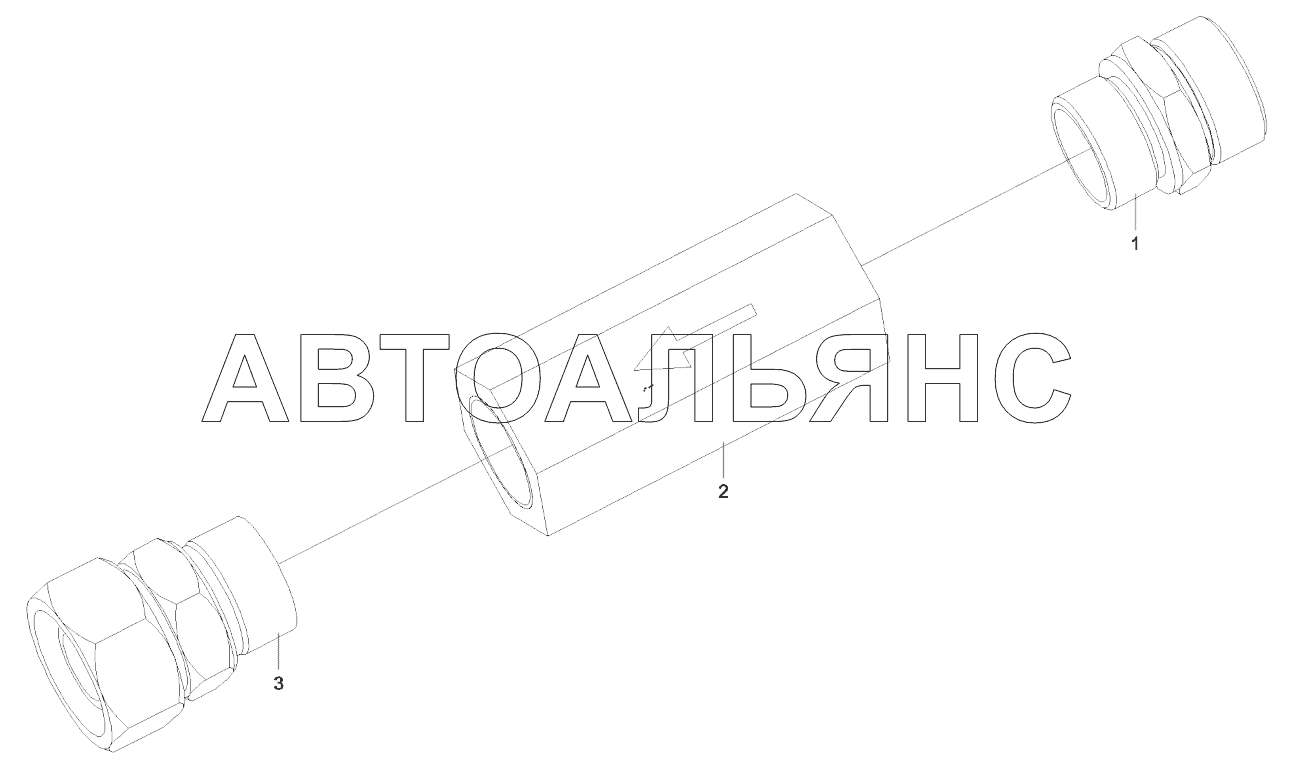 Клапан GP, путь, предварительное заполнение