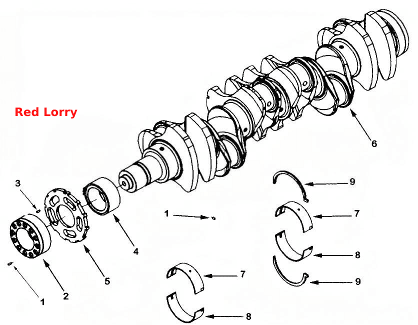 Коленчатый вал BB1725