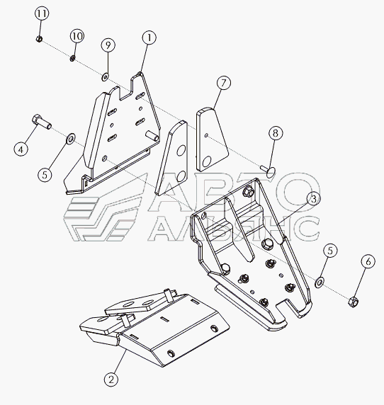 PLASTIC PADDLE ASSEMBLY (OPTIONAL)