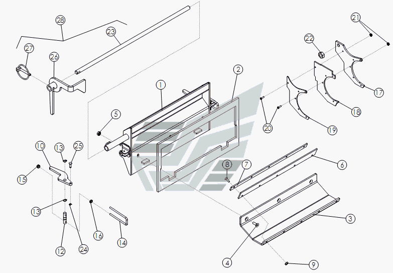 ASSY-METER BOX DOOR