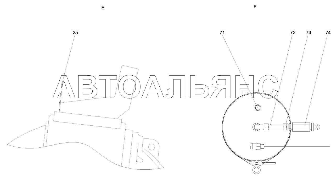 Устройство, тормозная система
