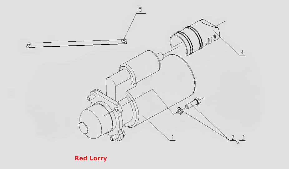 J4108- Стартер в сборе