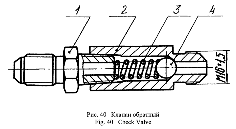 Клапан обратный