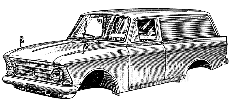 Кузов в сборе модели 434