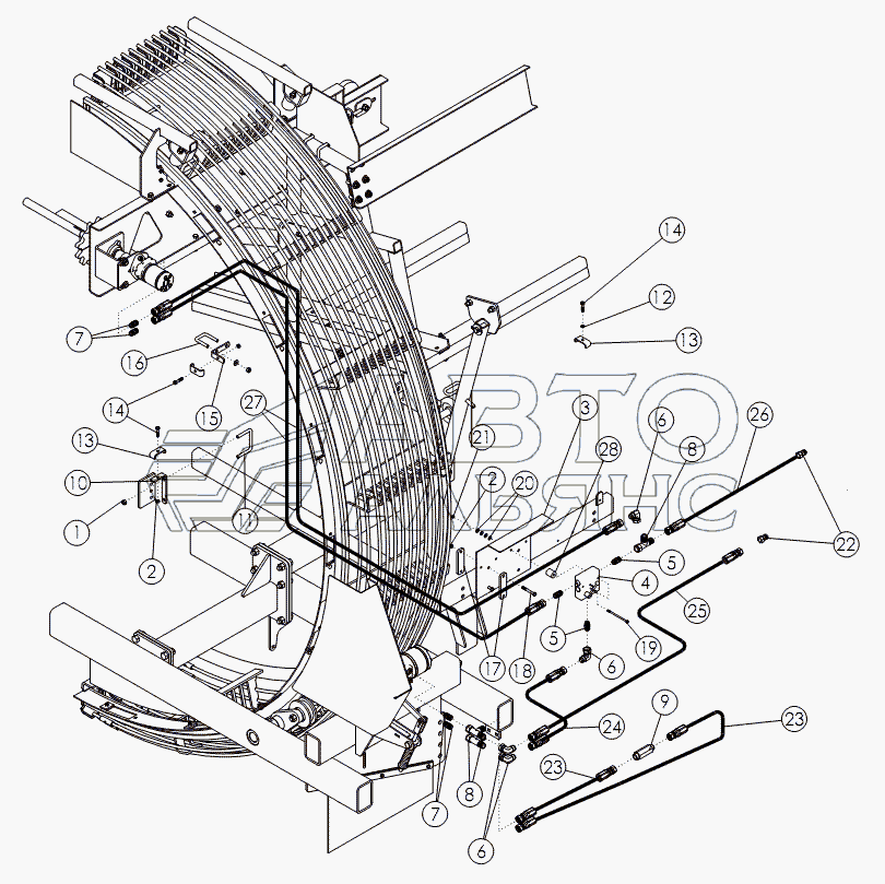 TRACTOR HYDRAULIC DRIVE