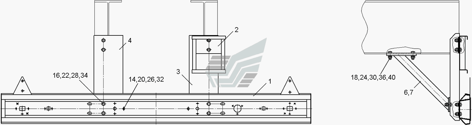 9334-2804010-02 Установка бампера