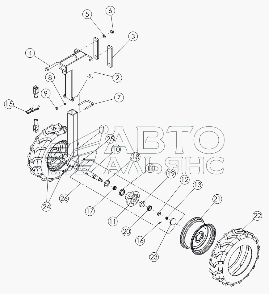 STANDARD REAR STRUTS