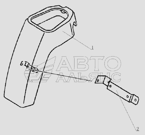 5108B1 Grip brake guard cover equipment