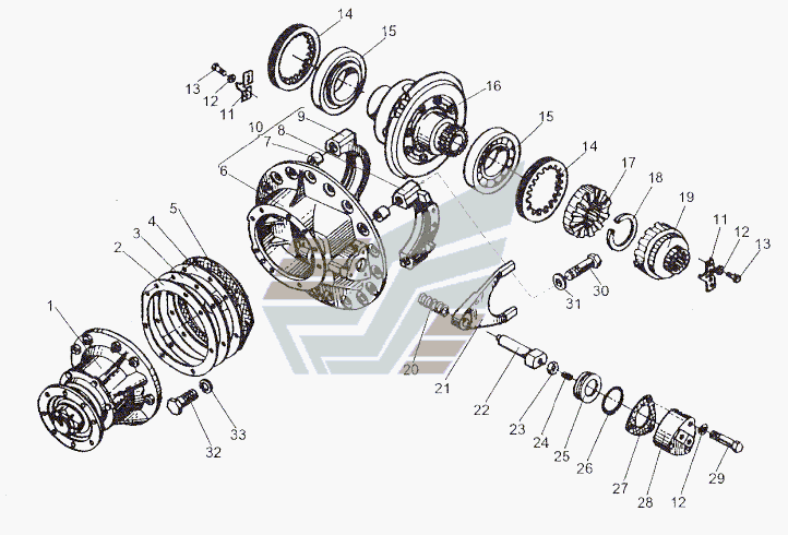 Редуктор 8007-2302010