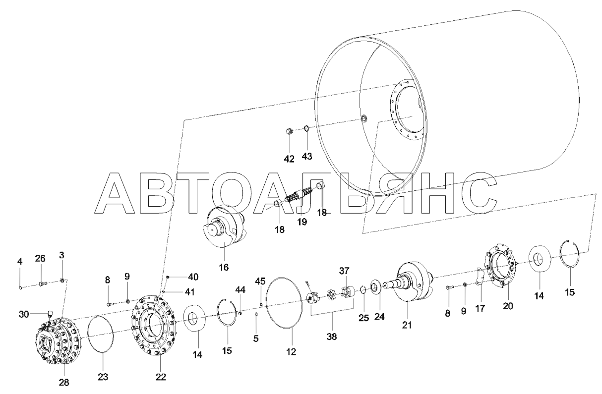 14037812 Vibration Wheel AS.