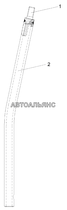 Рычаг управления, коробка передач