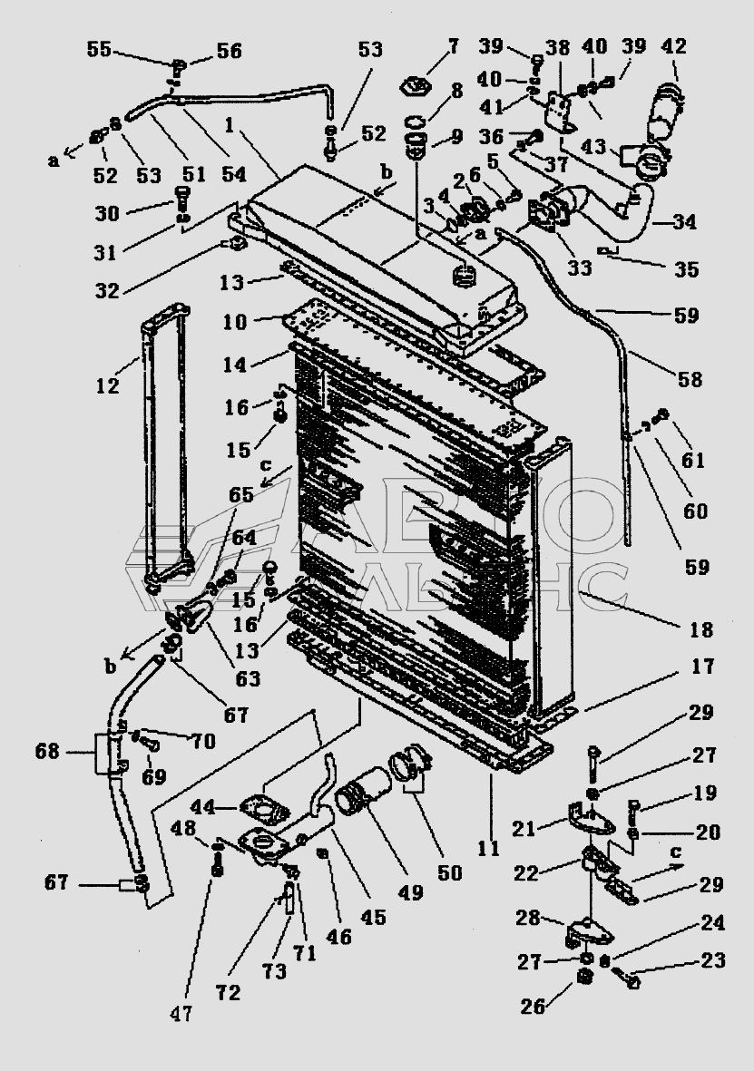 РАДИАТОР PD320Y- PD320Y-