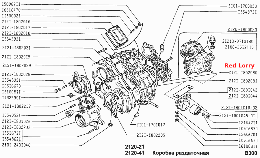 Коробка раздаточная