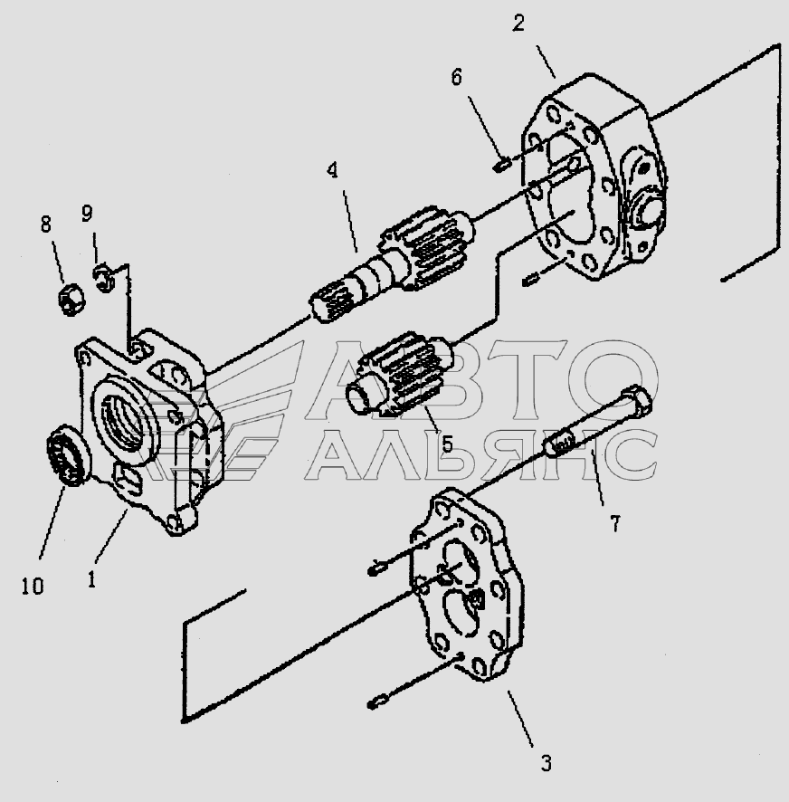 ТРАНСМИССИОННЫЙ НАСОС PD320Y- PD320Y-