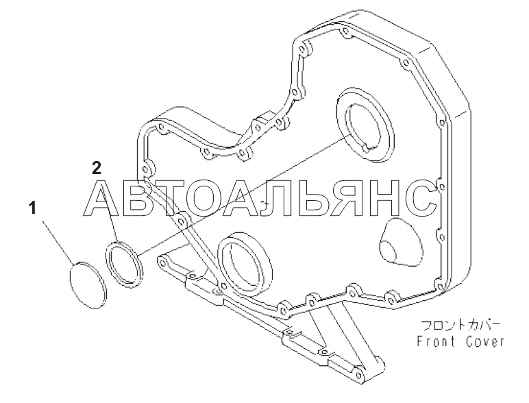 TACHOMETER DRIVE COVER