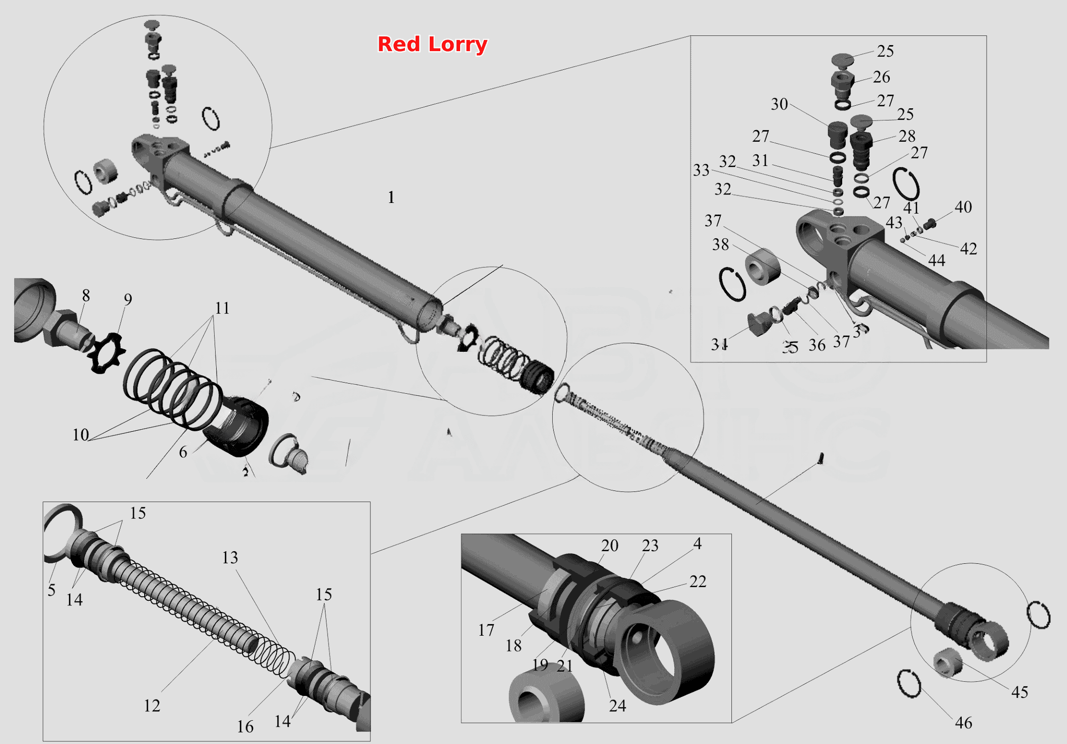 Гидроцилиндр 6430-5003010