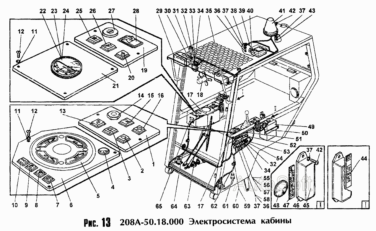 Электросистема кабины