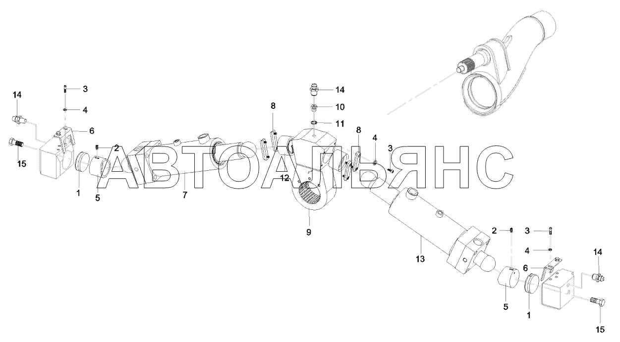 12759825 Swing mechanism