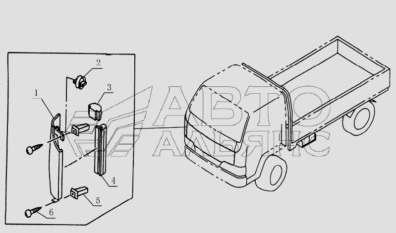 5302E0 Front wall side panel