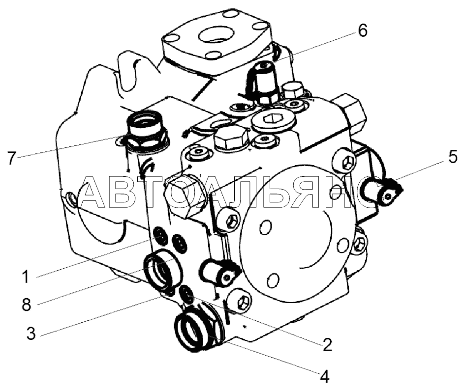 14098680 Vibrationg pump assembly SSR120AC-8C2.4.