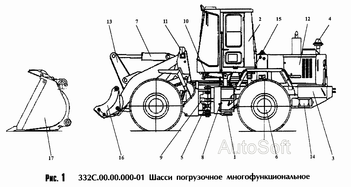 Шасси погрузочное многофункциональное С.-