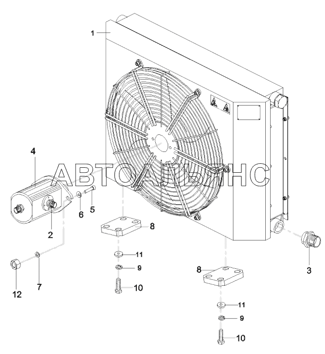 12826359 Cooling system