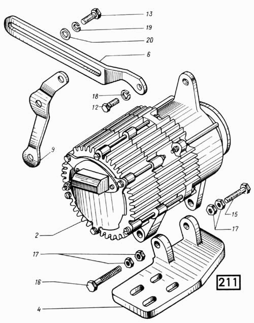 Установка счетчика моточасов генератора и двигателя SMD- NG, - BN, - H, - , - -