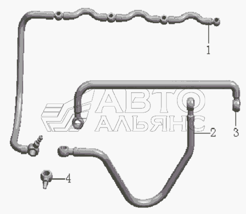 QC490Q(DI)-24000 Fuel supply system assembly
