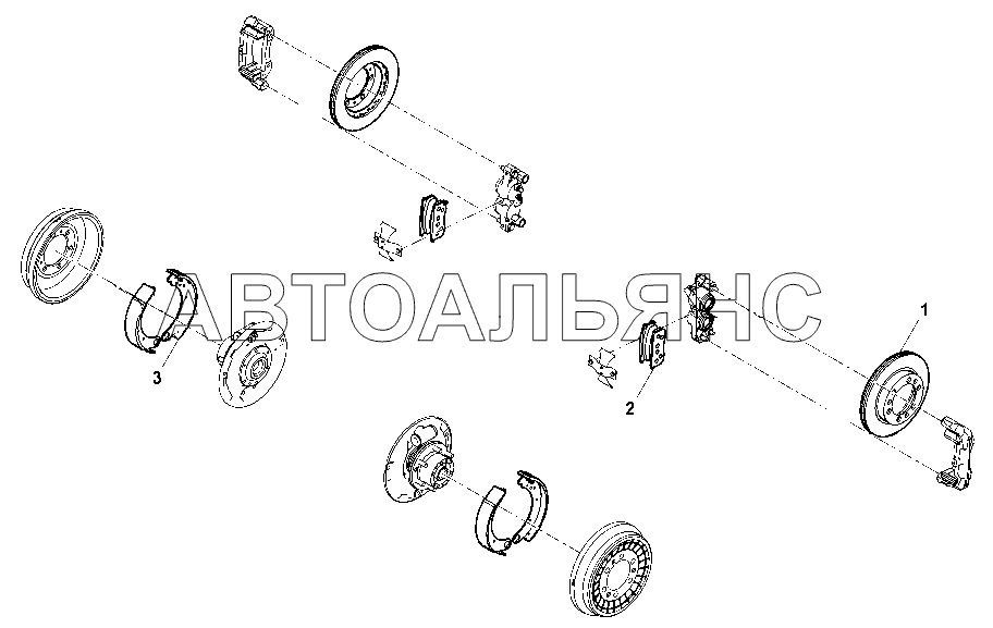 Тормозные диски и колодки
