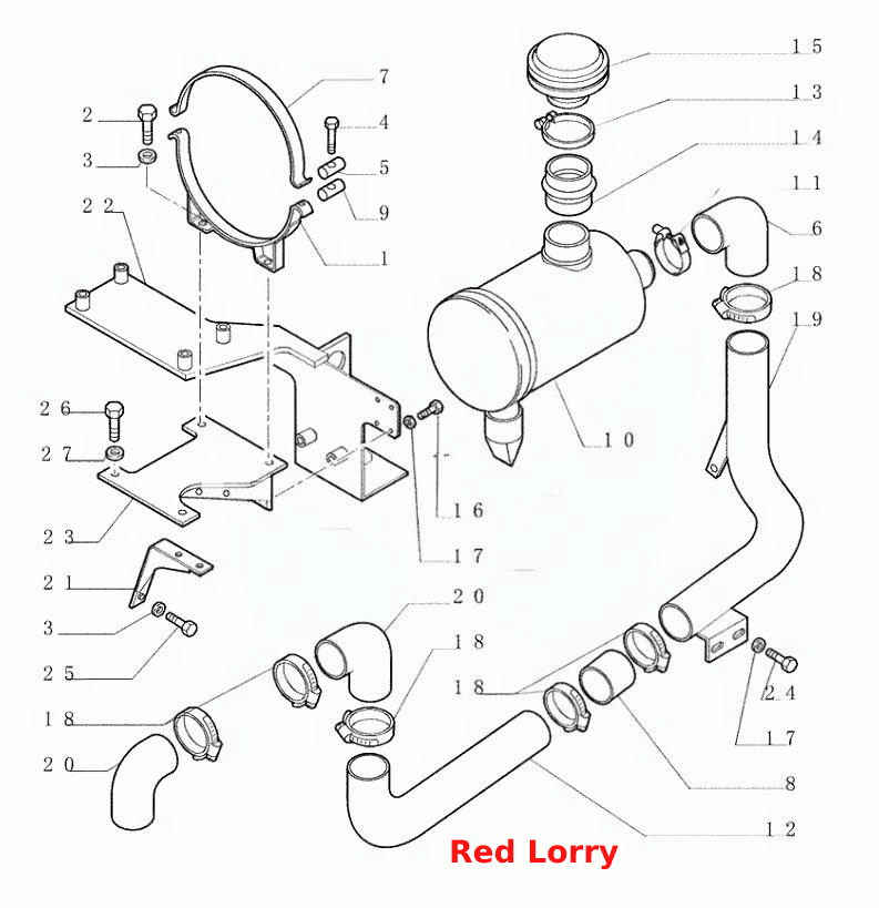 .540 ДВИГАТЕЛЬ ВОЗДУХООЧИСТИТЕЛЯ