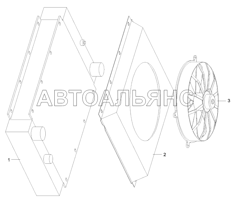 A2299002327 Радиатор