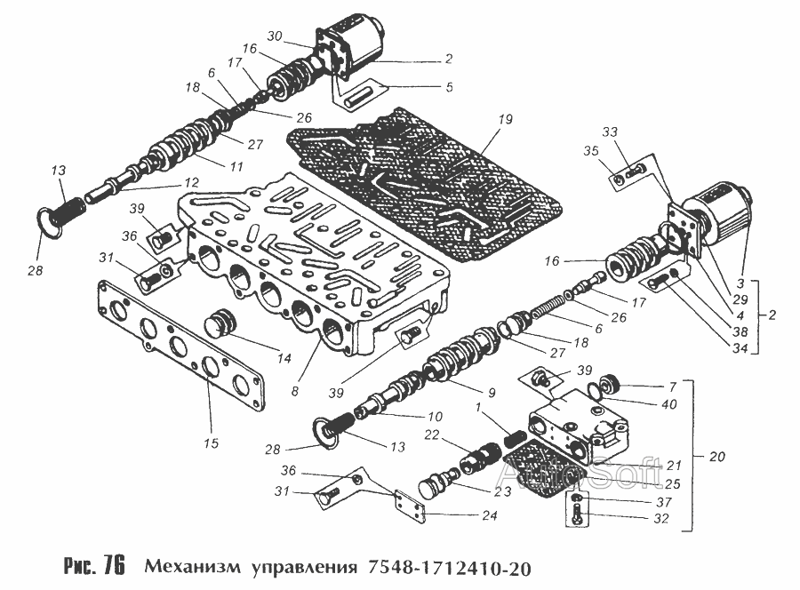 Механизм управления-