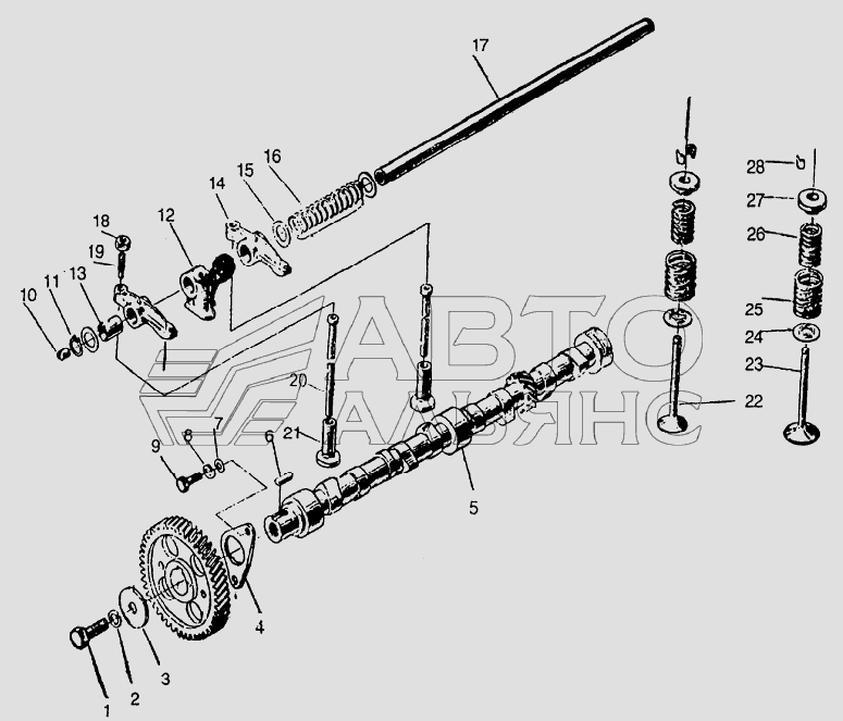 Valve-actuating mechanism