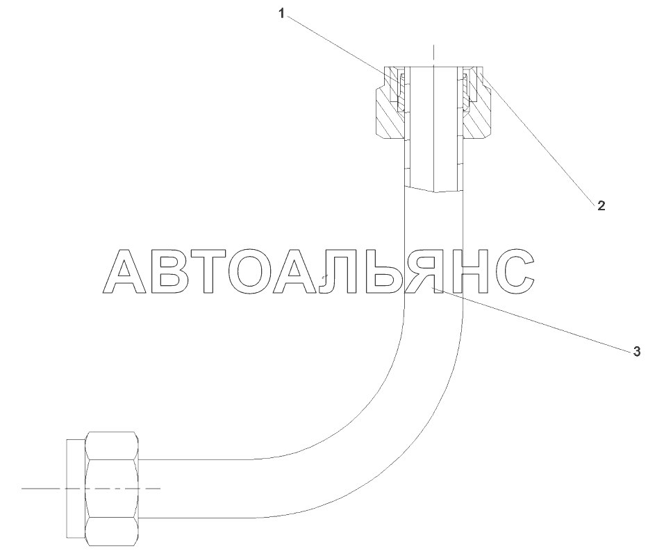 Трубка GP, воздухозаборник