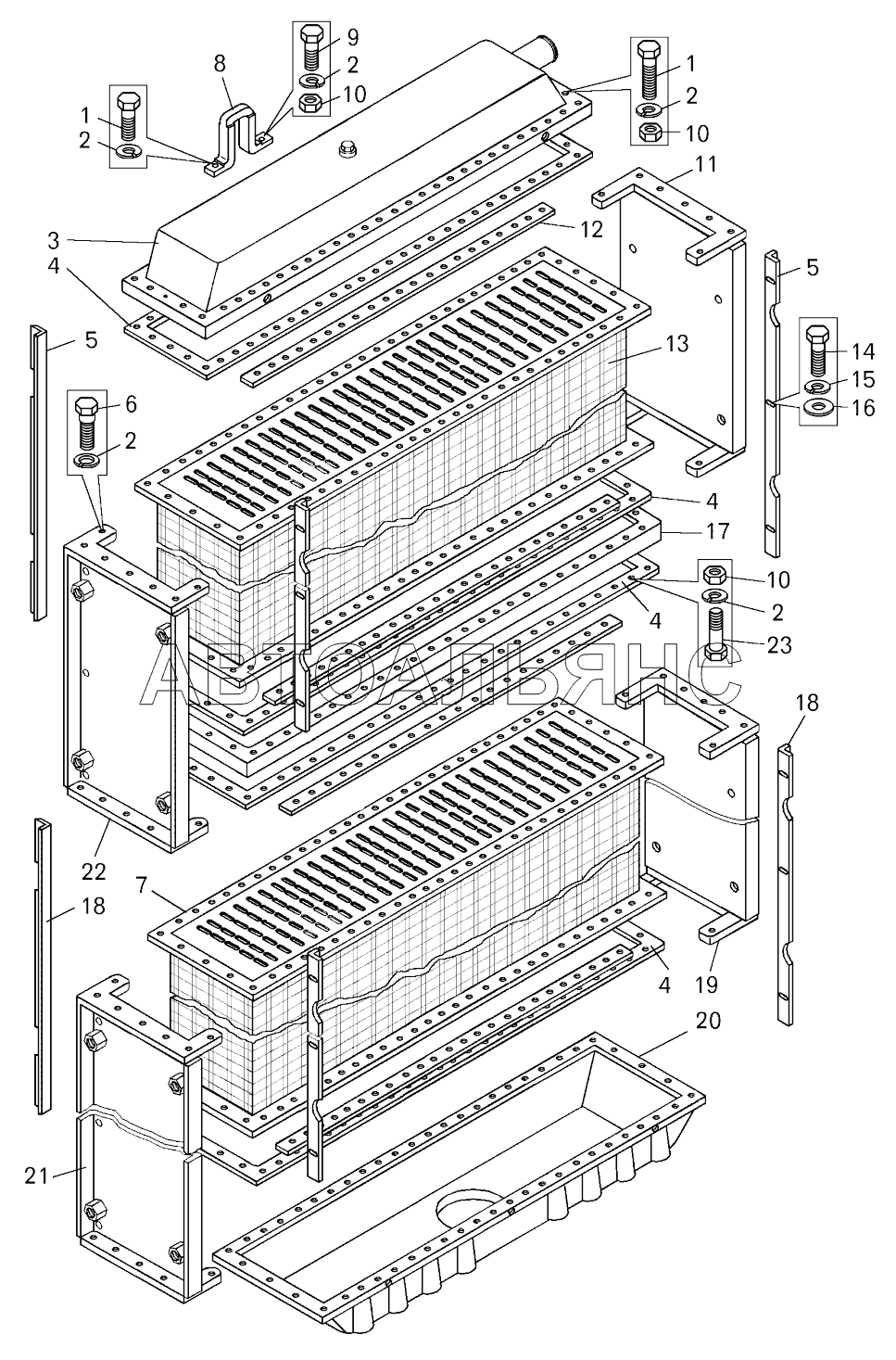 Радиатор;Radiator