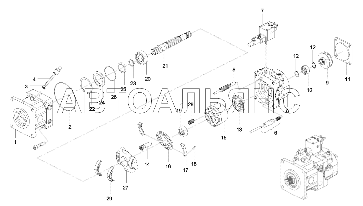 B220304000083 Pump, plunger