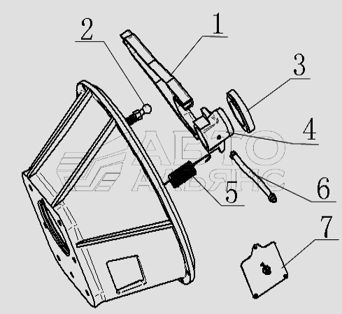 1602D4 Clutch controlling equipment