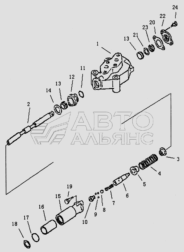 КЛАПАН ДЛЯ ИЗВЛЕЧЕНИЯ ШТИФТОВ PD320Y- PD320Y-
