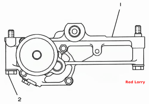 4W-2195 Масляный насос