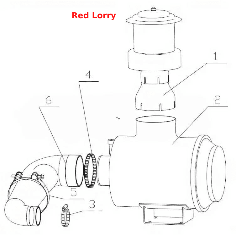J8000-1109000/06 Air Cleaner Assembly