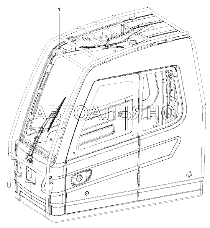 Станция оператора крана SJC6225HK4 asse