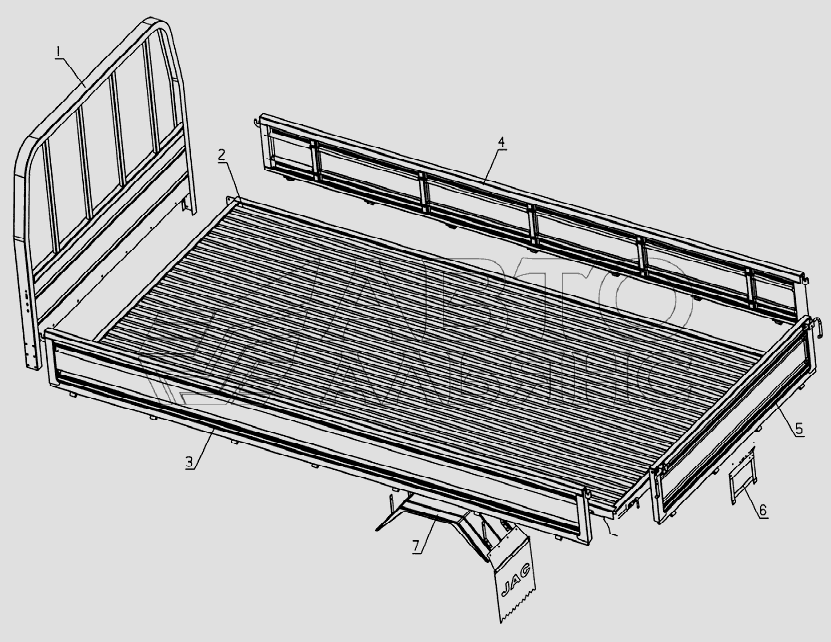 8500D200 Cargo box equipment