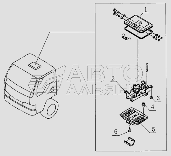 5703E0 Roof air ventilator equipment