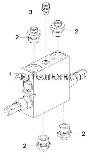 12343138 Rotary balance valve assembly