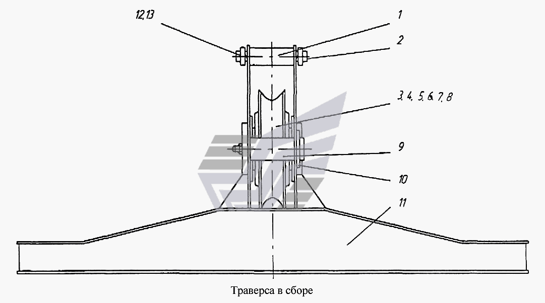 Транцевая сборка PBU-