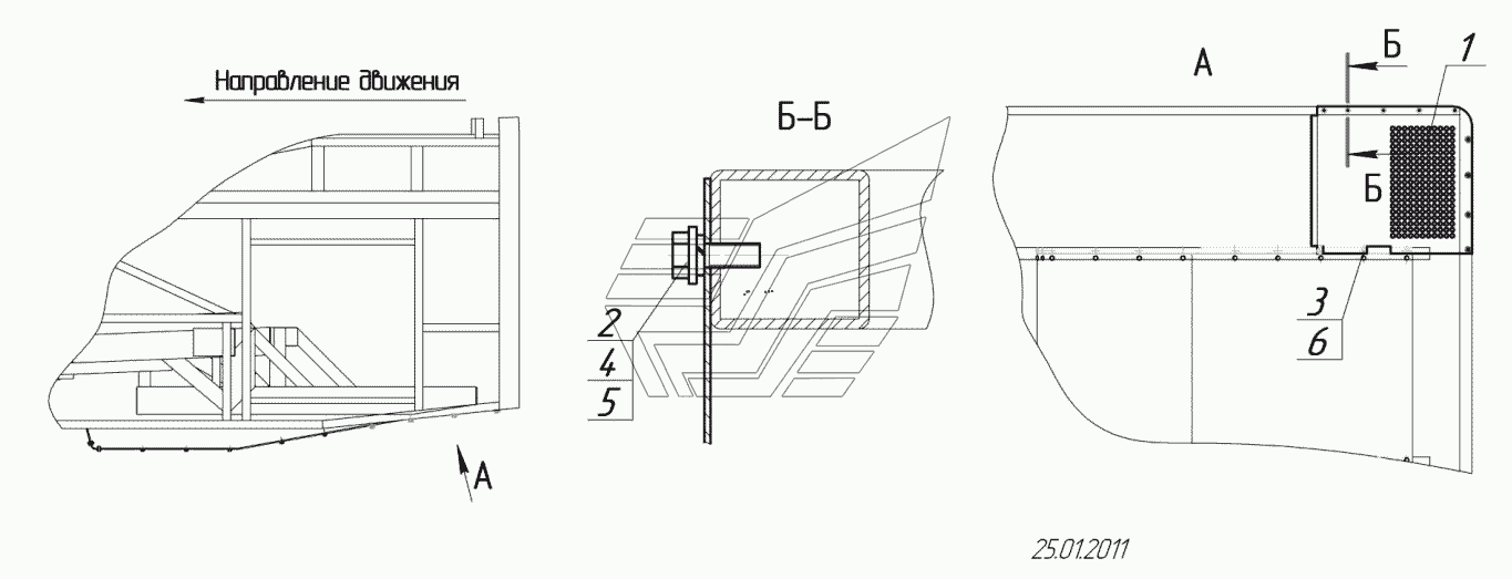 5299-5601415 – Установка левого экрана