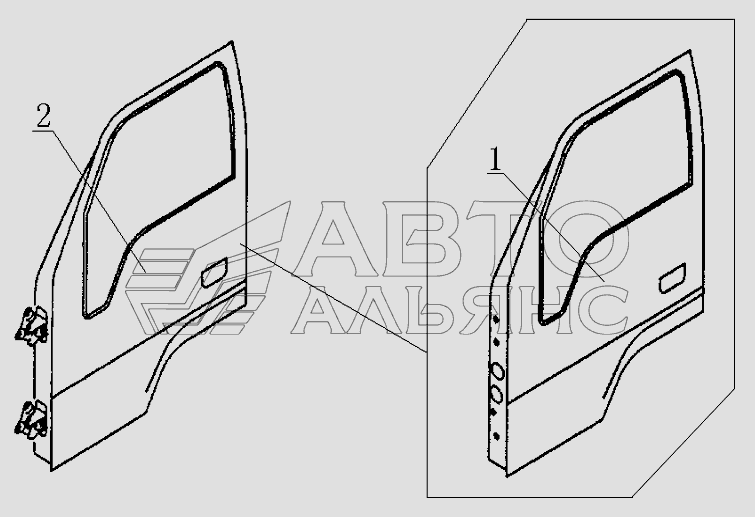 6100E0 Door unit